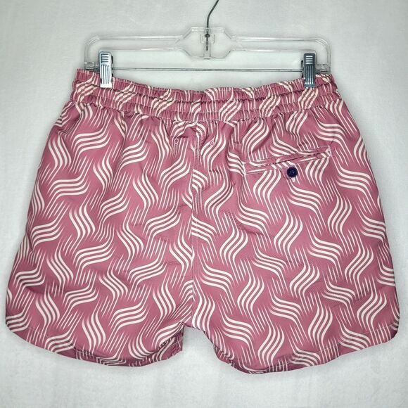 Frescobol Carioca Patterned Swimming Trunks Size Large Short - Picture 6 of 9